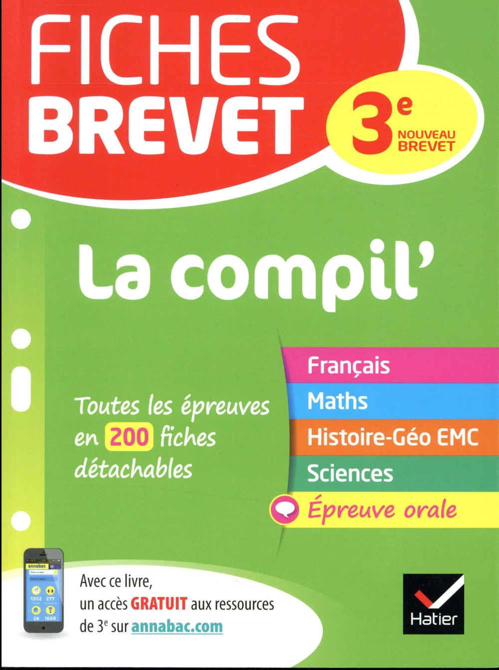 Fiches brevet : la compil' du brevet