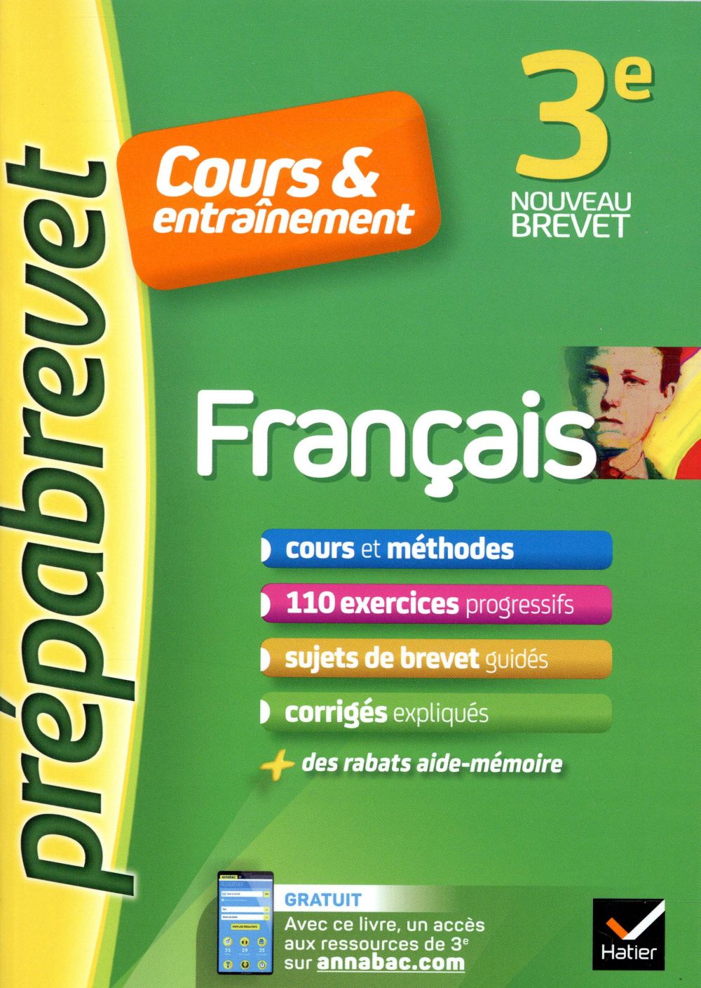 Prépabrevet cours & entraînement : Français ; 3e