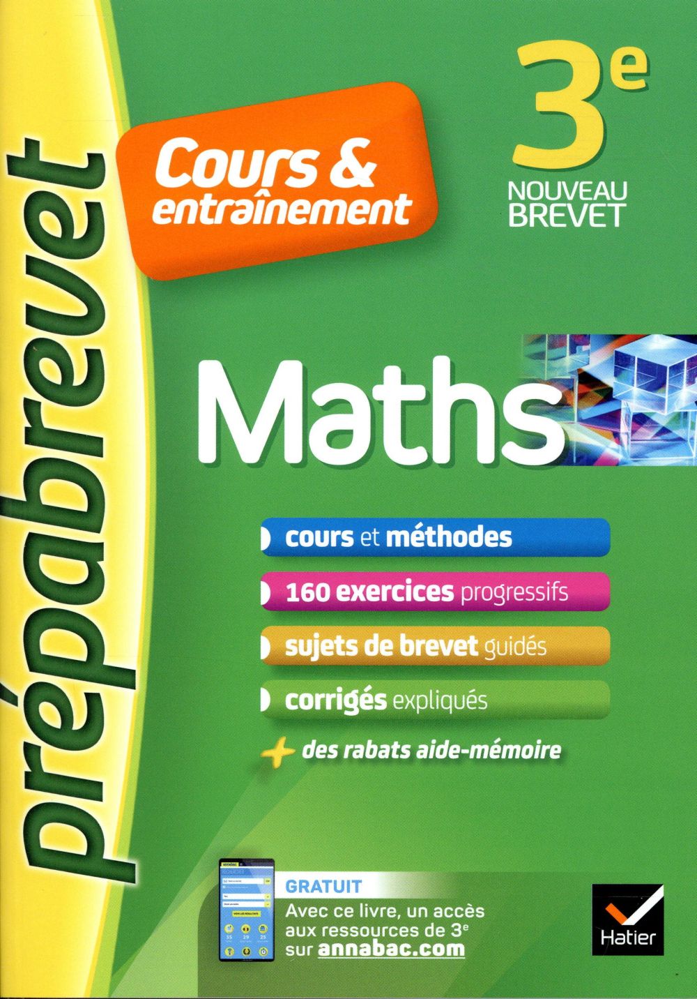 Prépabrevet cours & entraînement : Maths ; 3e