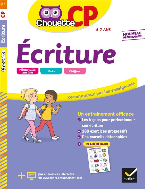 Chouette entraînement : écriture ; CP