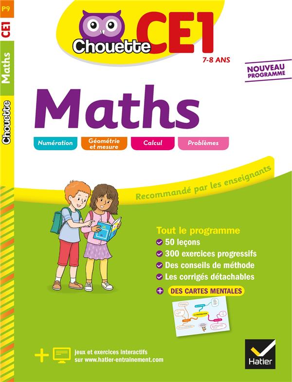 Chouette entraînement : maths ; CE1