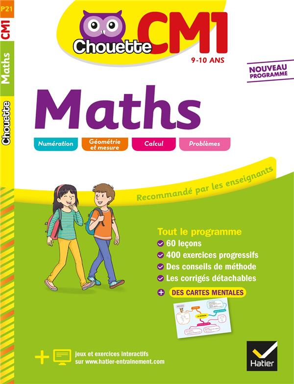 Chouette entraînement : maths ; CM1