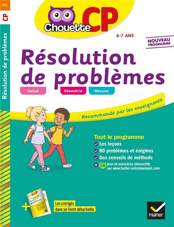 Chouette entraînement : résolution de problèmes ; CP
