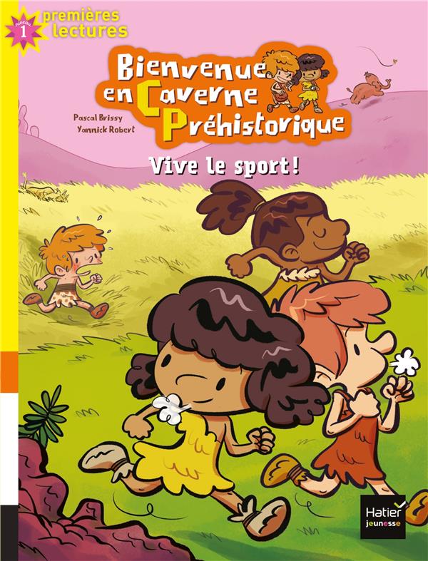 Bienvenue en caverne préhistorique Tome 3 ; vive le sport !