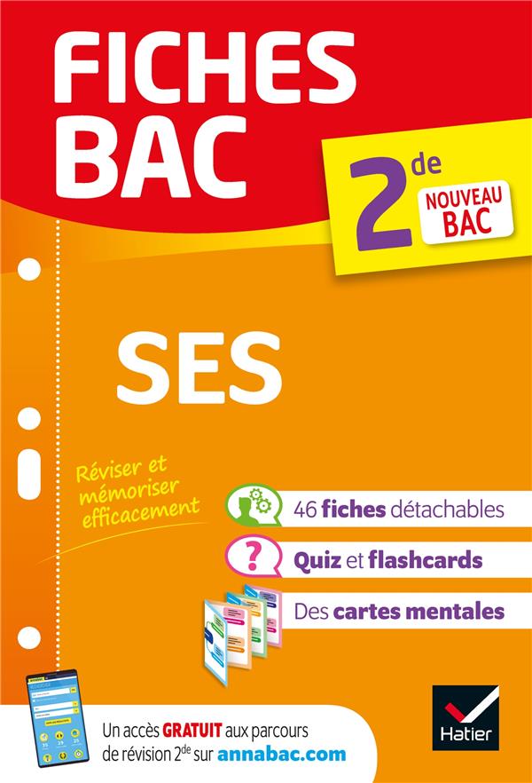 Fiches bac Tome 46 : SES ; 2de