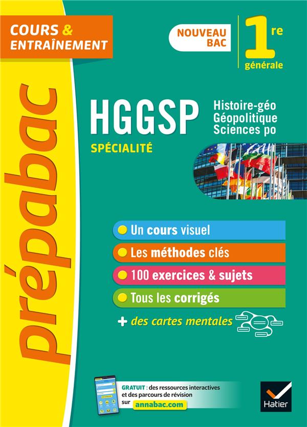 Prépabac cours & entraînement : histoire-géo, géopolitique et sciences politiques ; 1re