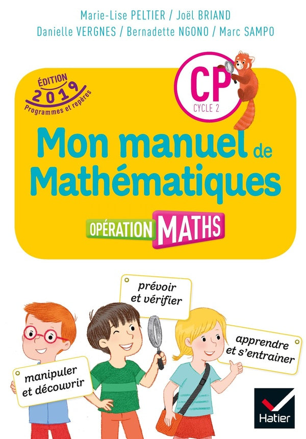 Opération maths : CP ; manuel (édition 2019)