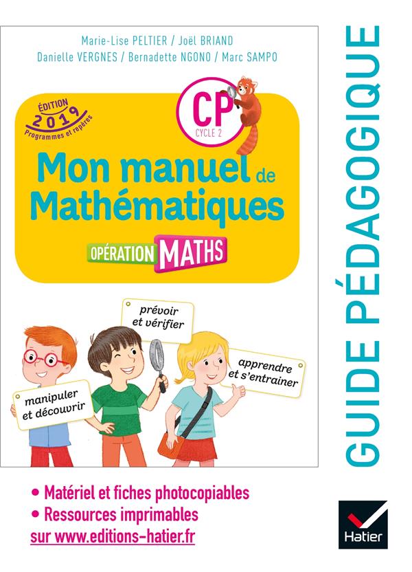 Opération maths : CP ; guide pédagogique (édition 2019)