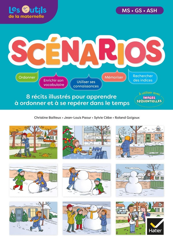 Les outils de la maternelle ; scénarios ; français ; MS, GS ; guide pédagogique (édition 2020)