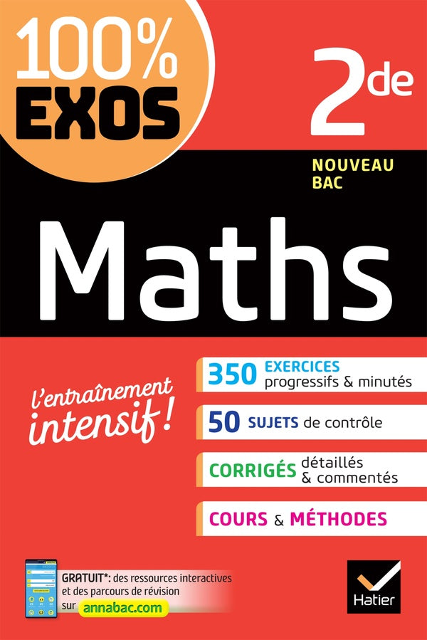 100% EXOS : maths ; 2nde