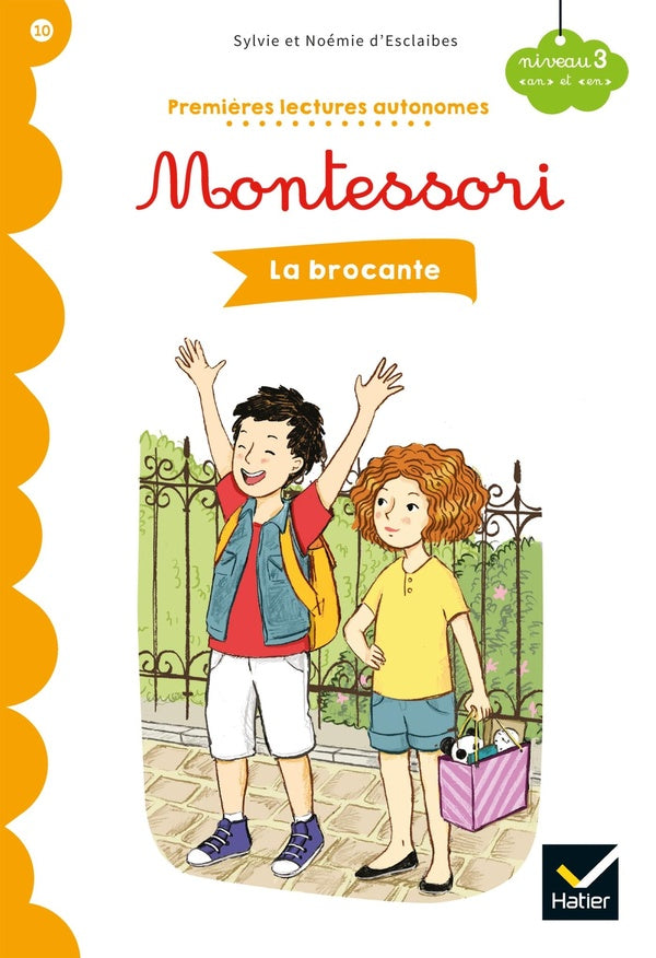 Premières lectures autonomes Montessori Tome 10 : la brocante