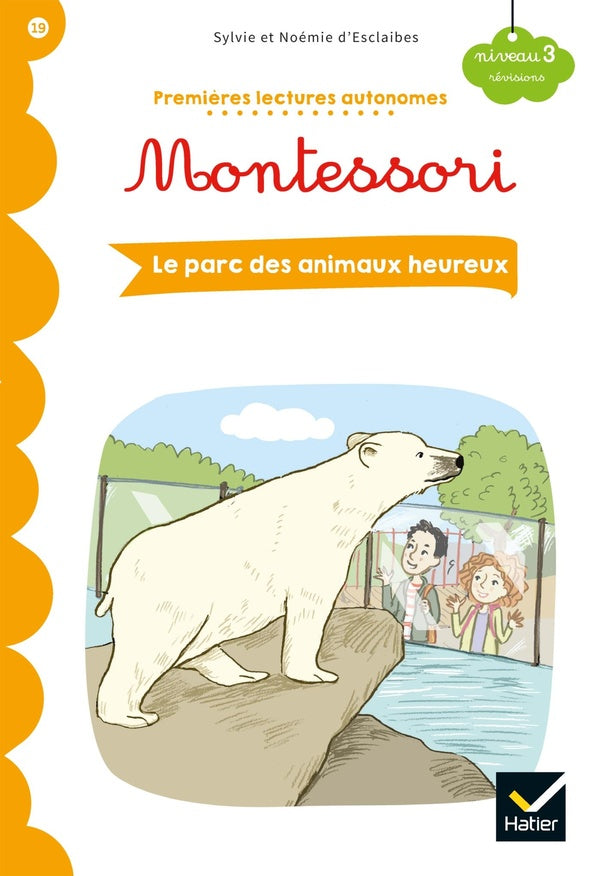 Premières lectures autonomes Montessori Tome 19 : le parc des animaux heureux