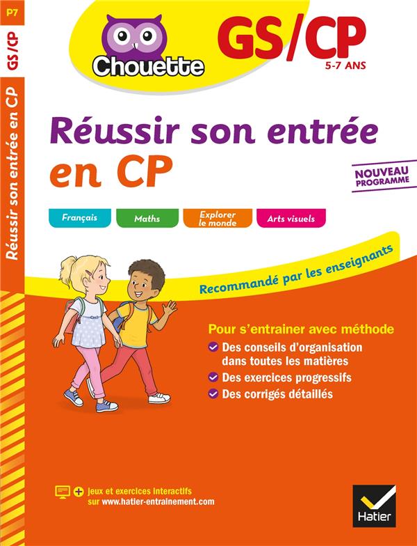 Chouette entraînement : réussir son entrée en CP