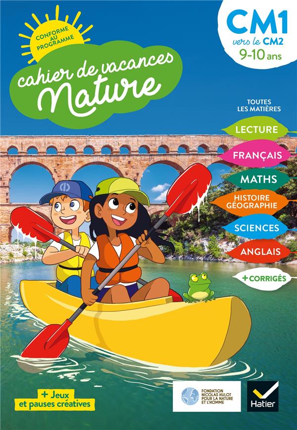Cahier de vacances nature ; du CM1 vers le CM2