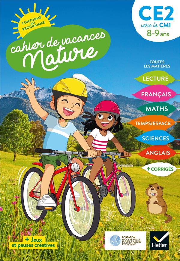 Cahier de vacances nature ; du CE2 vers le CM1