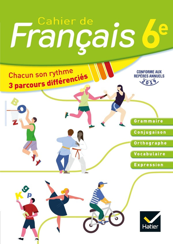Cahier de français : 6e ; cahier de l'élève (édition 2020)