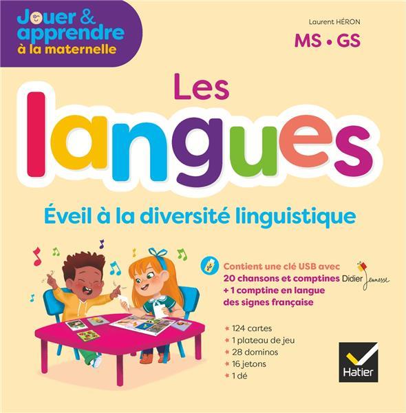 Jouer et apprendre à la maternelle : les langues, éveil à la diversité linguistiques ; MS, GS (édition 2020)