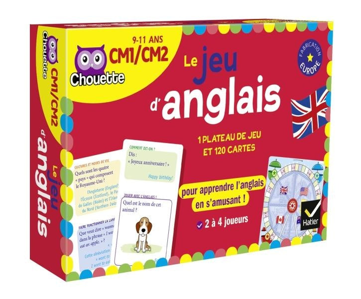 Chouette entraînement : le jeu d'anglais