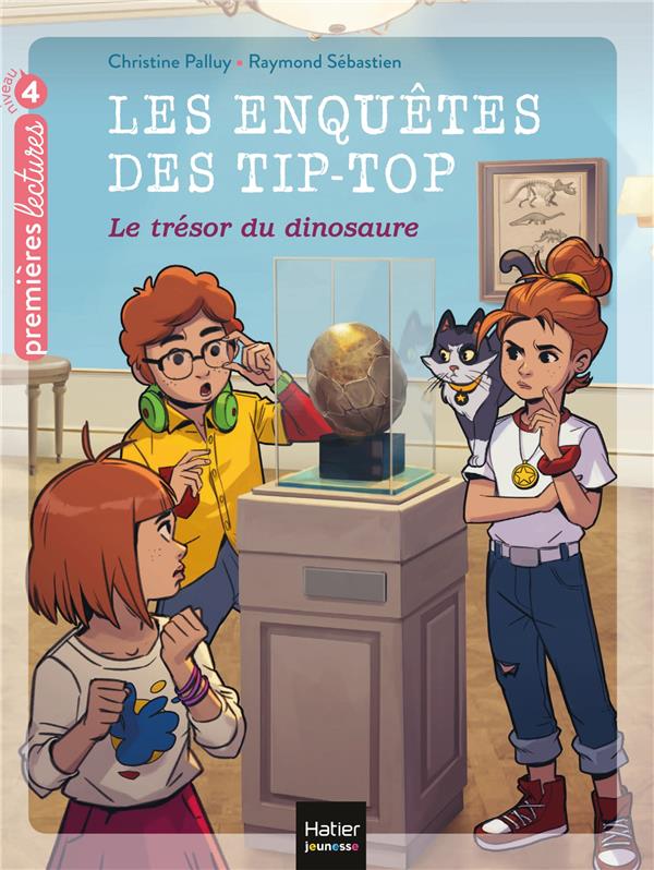 Les enquêtes des Tip-Top Tome 9 : le trésor du dinosaure