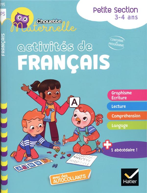 Chouette entraînement : activités de français ; PS