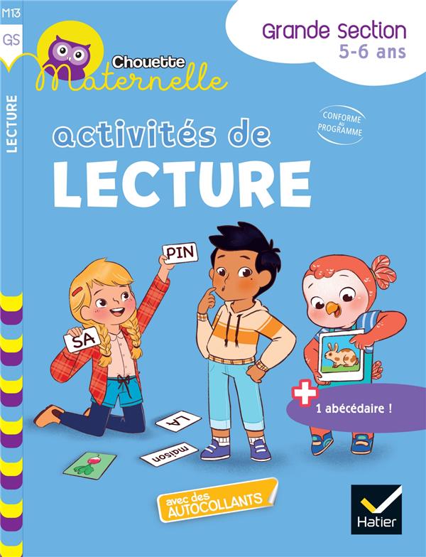 Chouette entraînement : activités de lecture ; GS