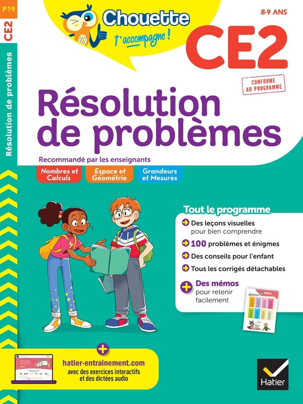Chouette entraînement Tome P19 : résolution de problèmes ; CE2