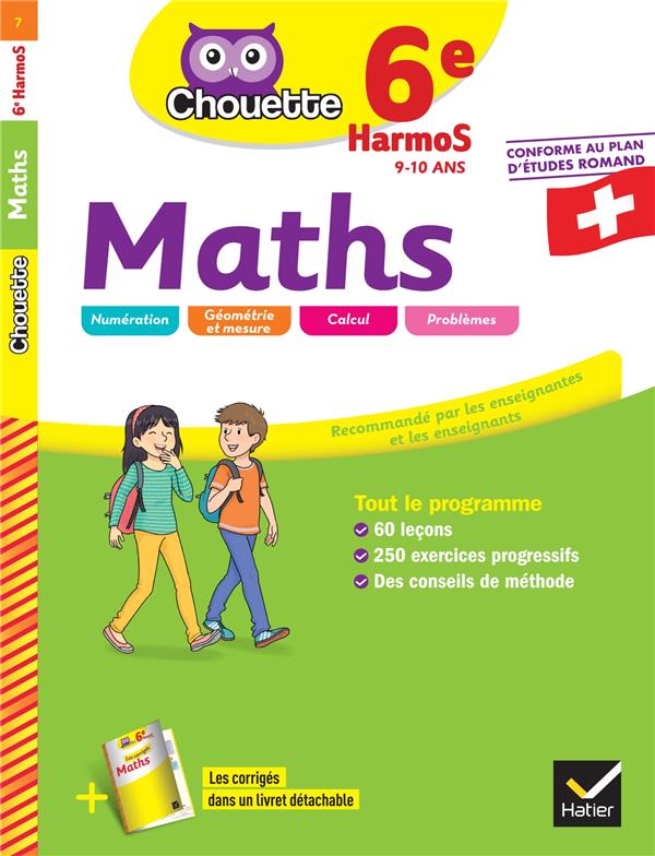 Chouette entraînement : maths :  6e harmos Suisse