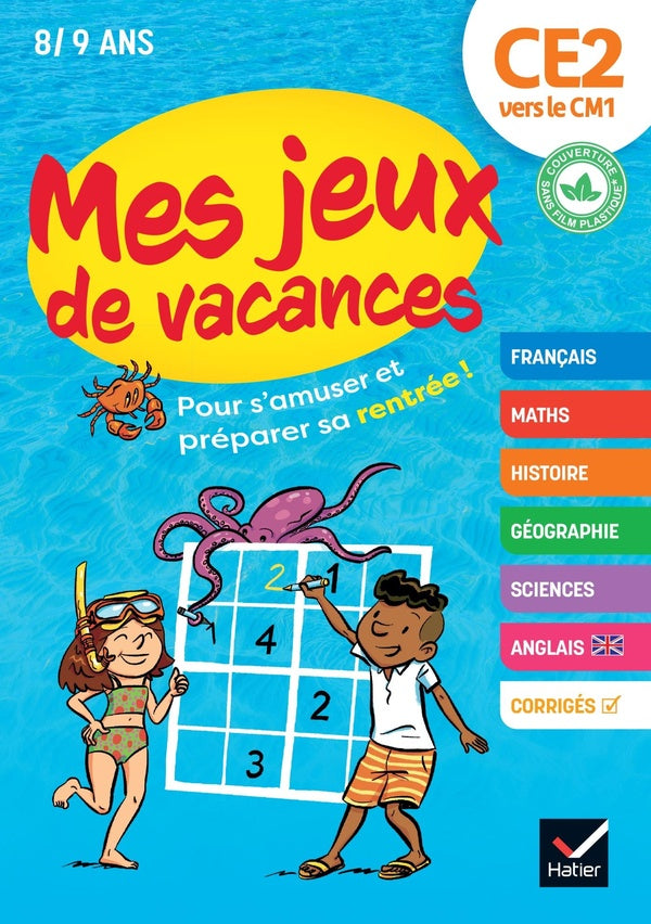 Mes jeux de vacances ; CE2 vers le CM1