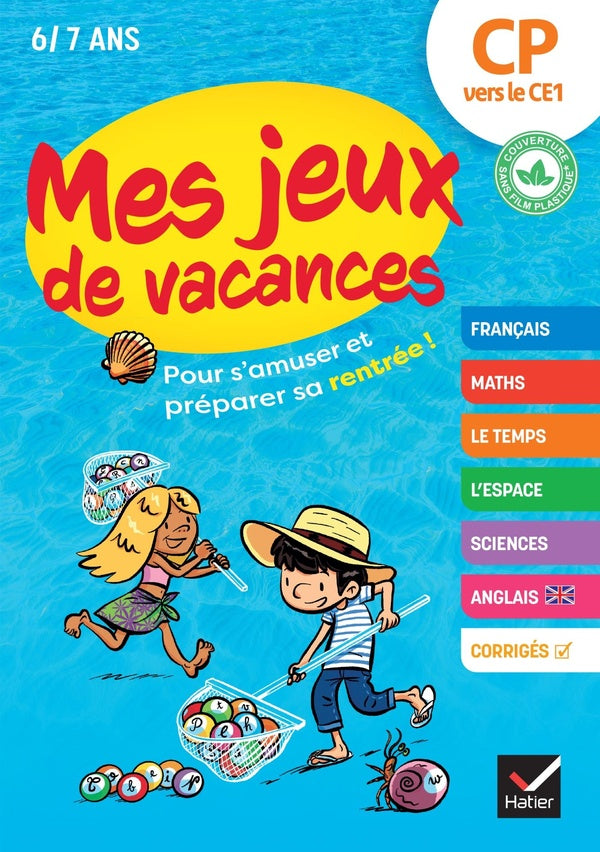 Mes jeux de vacances ; CP vers le CE1