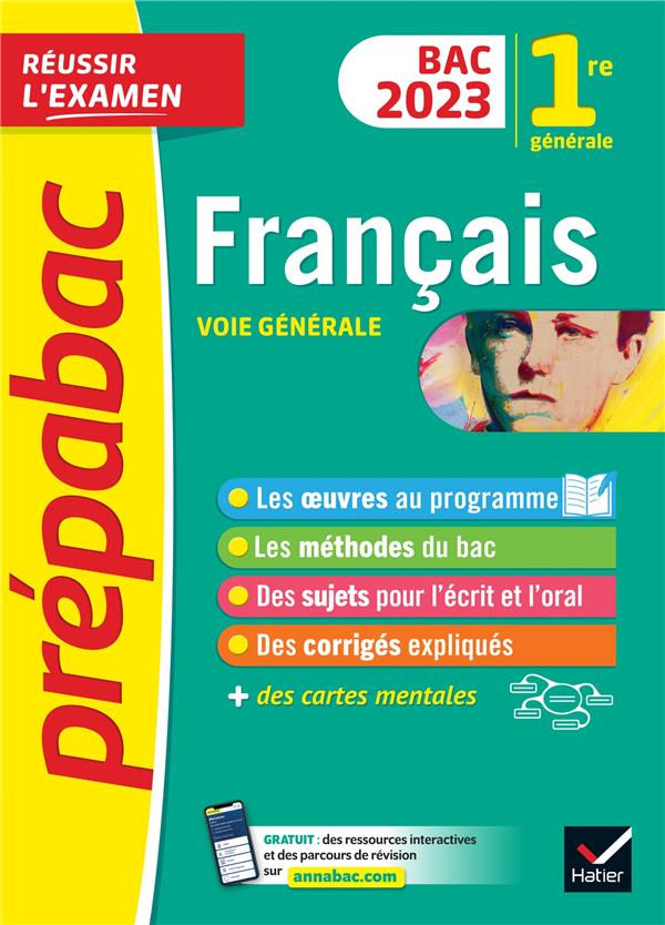 Prépabac réussir l'examen : français ; 1re générale (édition 2023)