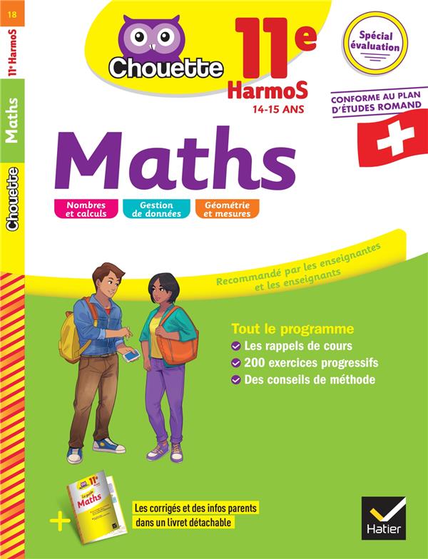 Chouette entraînement : maths : 11e harmos Suisse