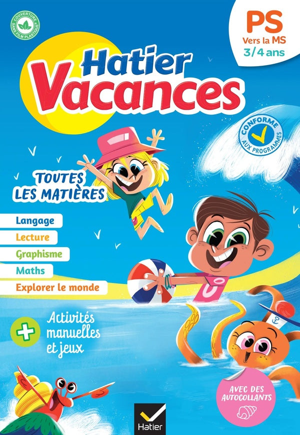 Hatier vacances : toutes les matières ; PS vers MS