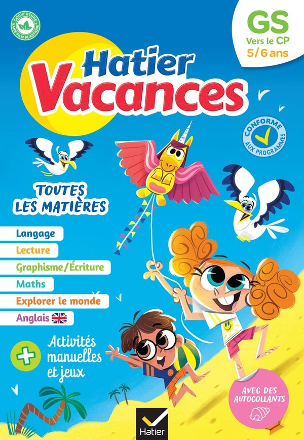 Hatier vacances : toutes les matières ; GS vers CP