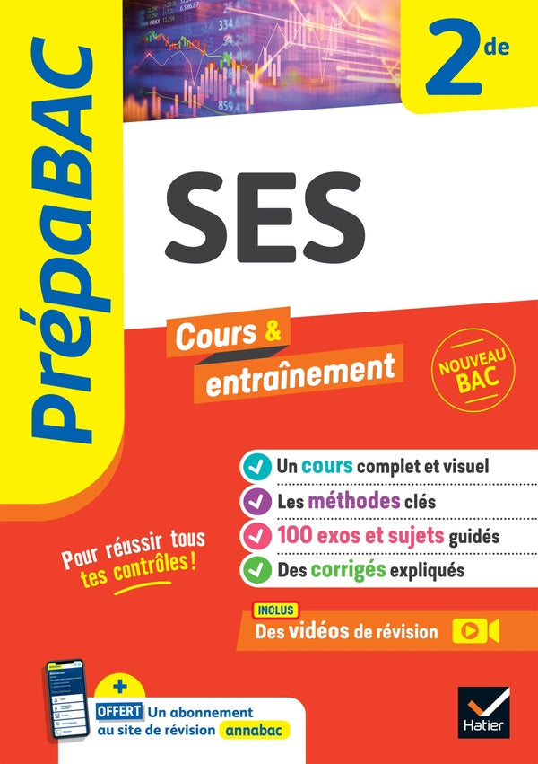 Prépabac cours & entraînement : SES ; 2de