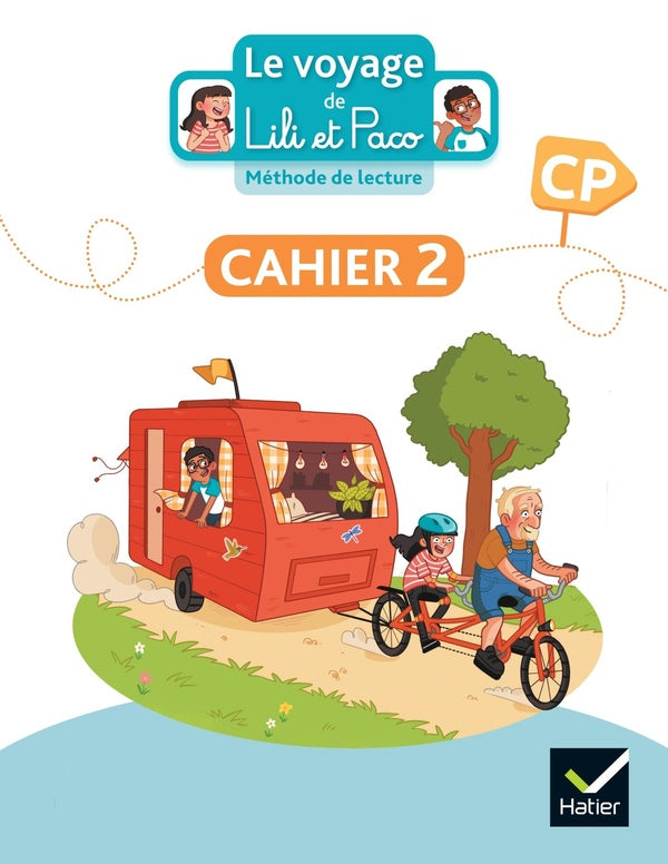 Le voyage de Lili et Paco ; méthode de lecture ; CP ; cahier 2
