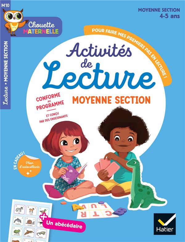 Chouette maternelle Tome M10 : Activités de lecture ; Moyenne Section