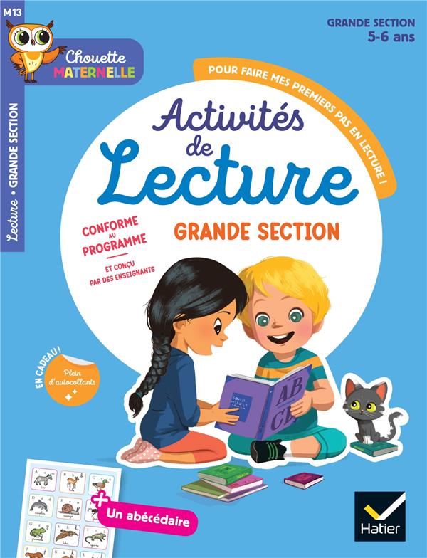 Chouette maternelle Tome M13 : Activités de lecture ; Grande Section