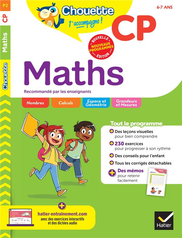 Chouette entraînement : P2 ; Maths ; CP