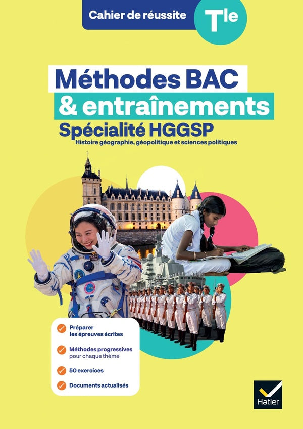 Carnet de réussite : Spécialité HGGSP ; Terminale ; Méthodes Bac & entraînement ; Cahier de l'élève