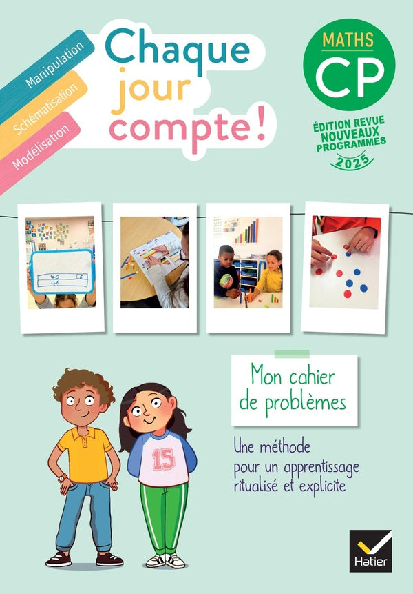 Chaque jour compte ! : Maths ; CP ; Mon cahier de problèmes