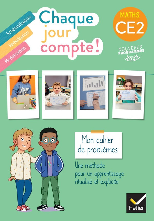 Chaque jour compte ! : Maths ; CE2 ; Mon cahier de problèmes
