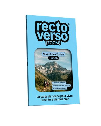 Carte 15 randonnées dans le massif des Écrins