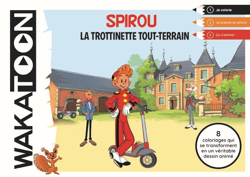 Spirou : la trottinette tout-terrain - flash vidéo