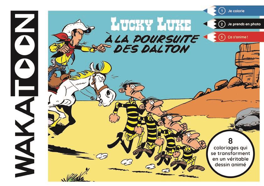 Lucky Luke : Wakatoon ; à la poursuite des Dalton - flash vidéo