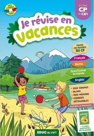 Cahier de vacances : je révise en vacances ; du CP au CE1 - flash vidéo