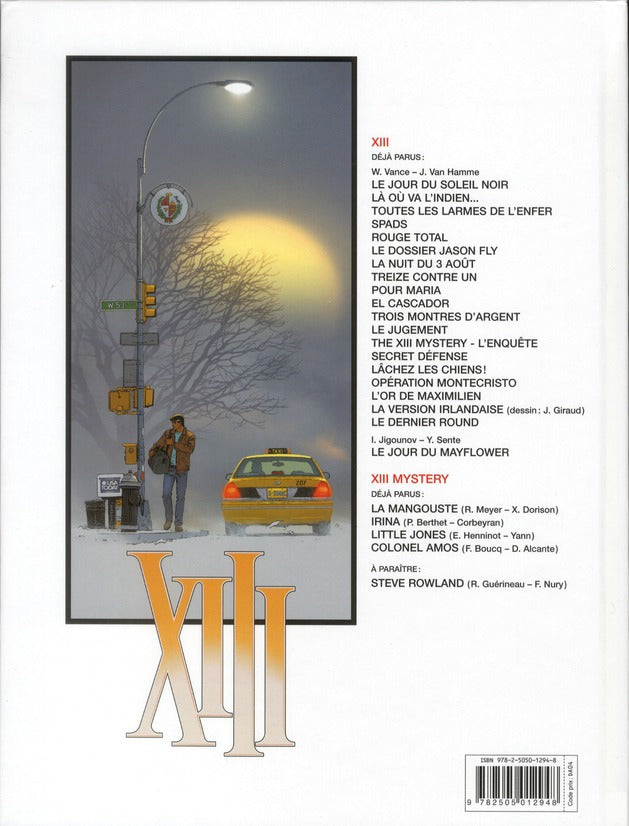XIII Tome 20 : le jour du Mayflower
