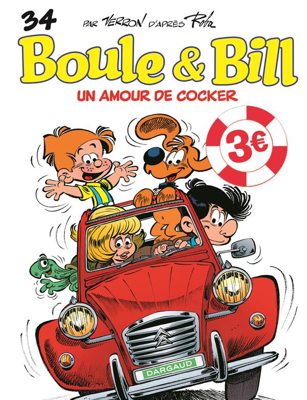 Boule & Bill Tome 34 : un amour de cocker