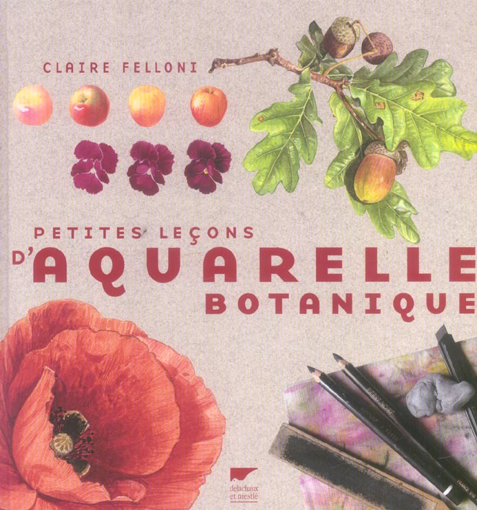 Petites leçons d'aquarelle botanique - flash vidéo