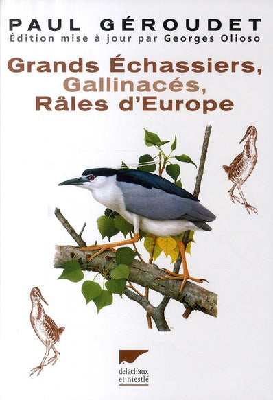 Grands échassiers, gallinacés, râles d'Europe
