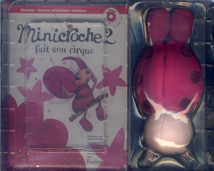 MINICROCHE : coffret avec peluche